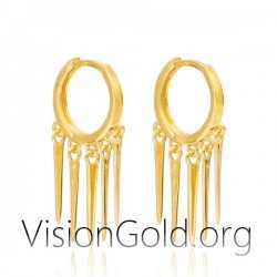 Fashion Γυναικεια Σκουλαρικια-Σκουλαρικια Κρικοι-Γυναικεια Σκουλαρικια 0134