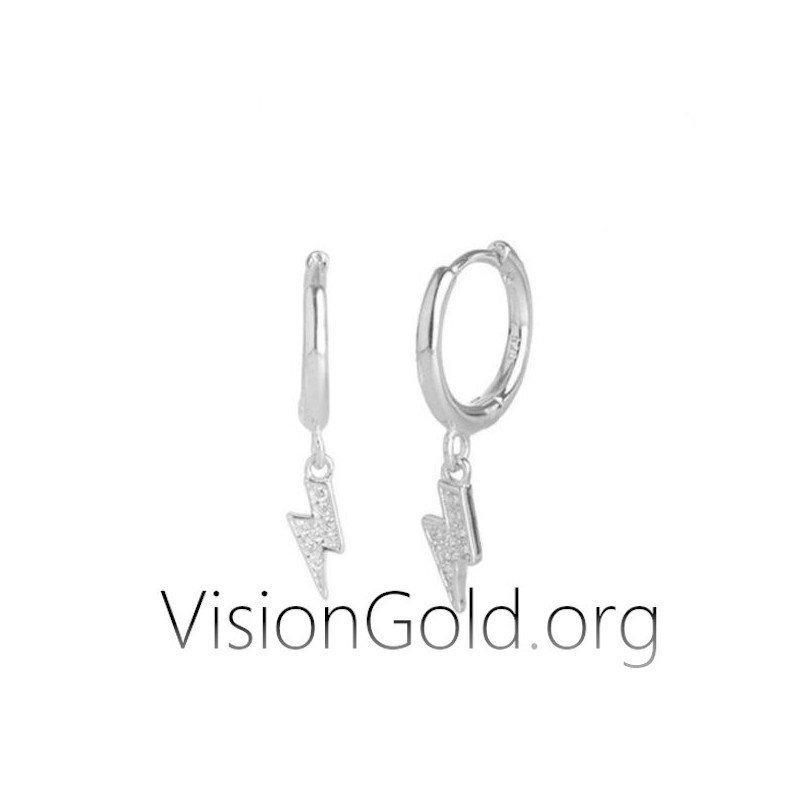 Pendientes de rayos juveniles-pendientes de moda-pendientes colgantes 0149