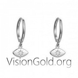 Pendientes Mujer, Pendientes, Pendientes Oro, Oro blanco, Plata, Colgantes 0150