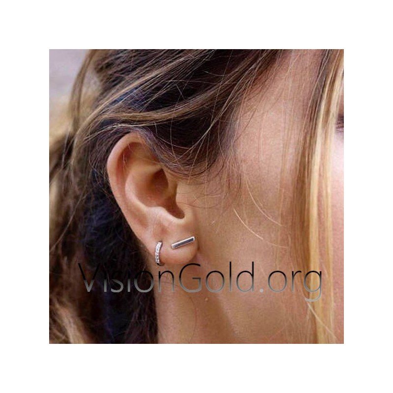 Modern Youth Cheap Women's Cheap Earrings Kleine Ohrringe mit