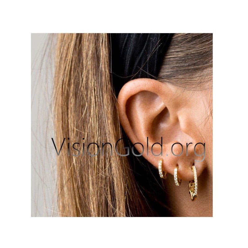 Modern Youth Cheap Women's Cheap Earrings Kleine Ohrringe mit