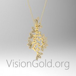 Necklaces & Pendants for Women with Diamonds-Buy Diamond Necklaces Online at VisionGold 0388