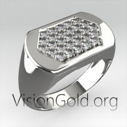 Men's Rings | Silver, Gold & Pinky Rings | Visiongold 0270