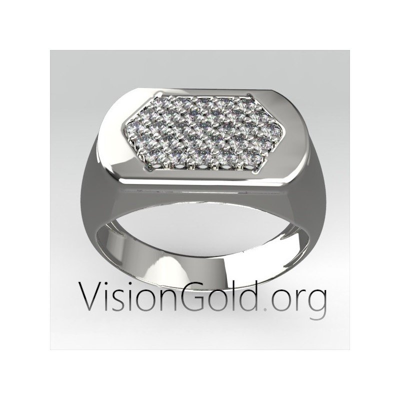 Men's Rings | Silver, Gold & Pinky Rings | Visiongold 0270