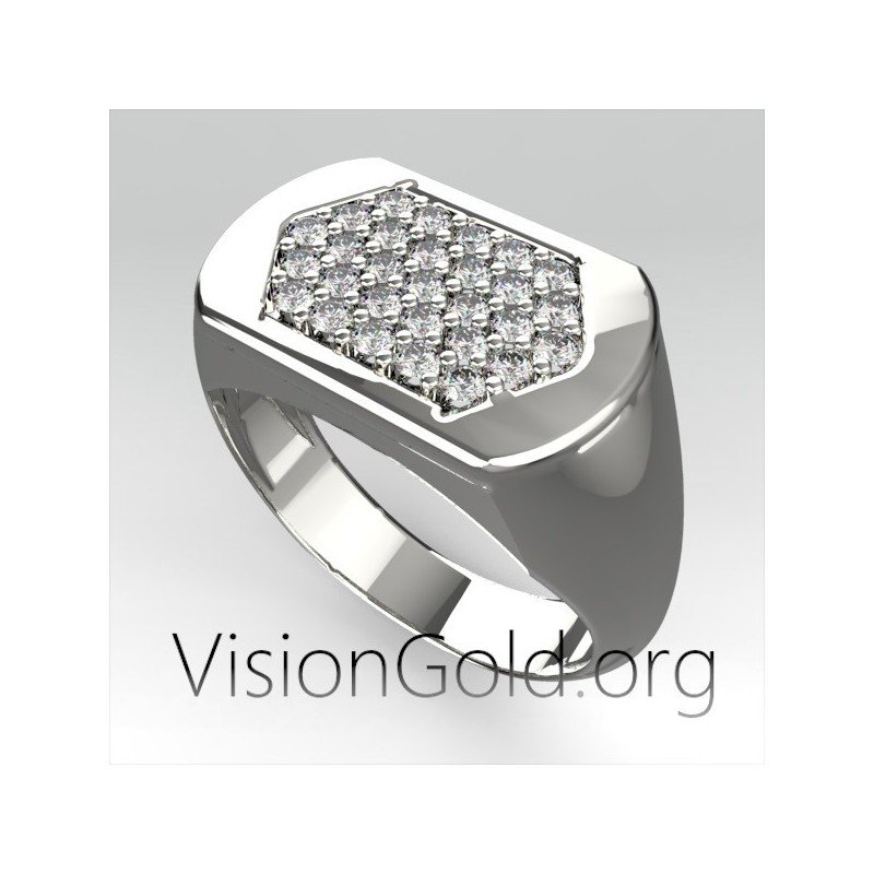 Men's Rings | Silver, Gold & Pinky Rings | Visiongold 0270