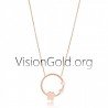 Perfect Gift for Her |Minimalist Baby Foot Necklace in Sterling Silver, Gold and Rose Gold 0412
