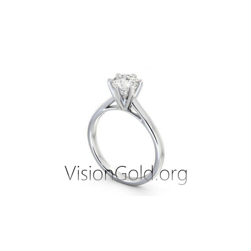 Χρυσο Μονοπετρο Δαχτυλιδι 14Κ Με Ζιργκον 0265