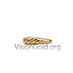 Unique Ring For Women, Sterling Silver Fashion Ring 0786