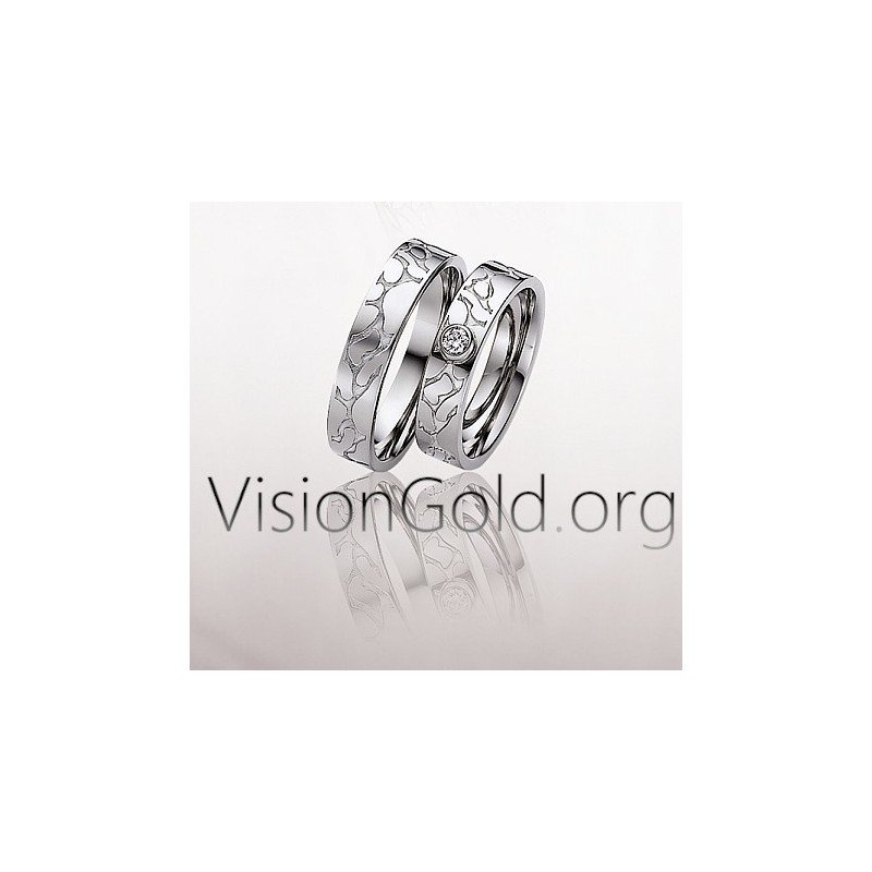 Modern Wedding bands | Wedding bands And Engagement rings | Economic Wedding bands | Visiongold®-0073