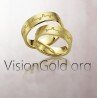 The Whao of Love Wedding Band for Her by Visiongold® 0082