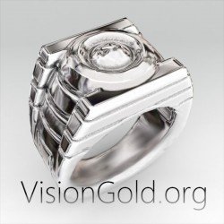 Ασημενιο Ανδρικο Δαχτυλιδι-Χειροποιητο Ανδρικο Δαχτυλιδι-Δαχτυλιδι Ανδρικο Θεσσαλονικη 0307