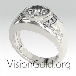 Classic Men Ring,Cool Men Ring.Gift For Him,Unique Men Ring With Stones,Top Quality Men Ring 0309