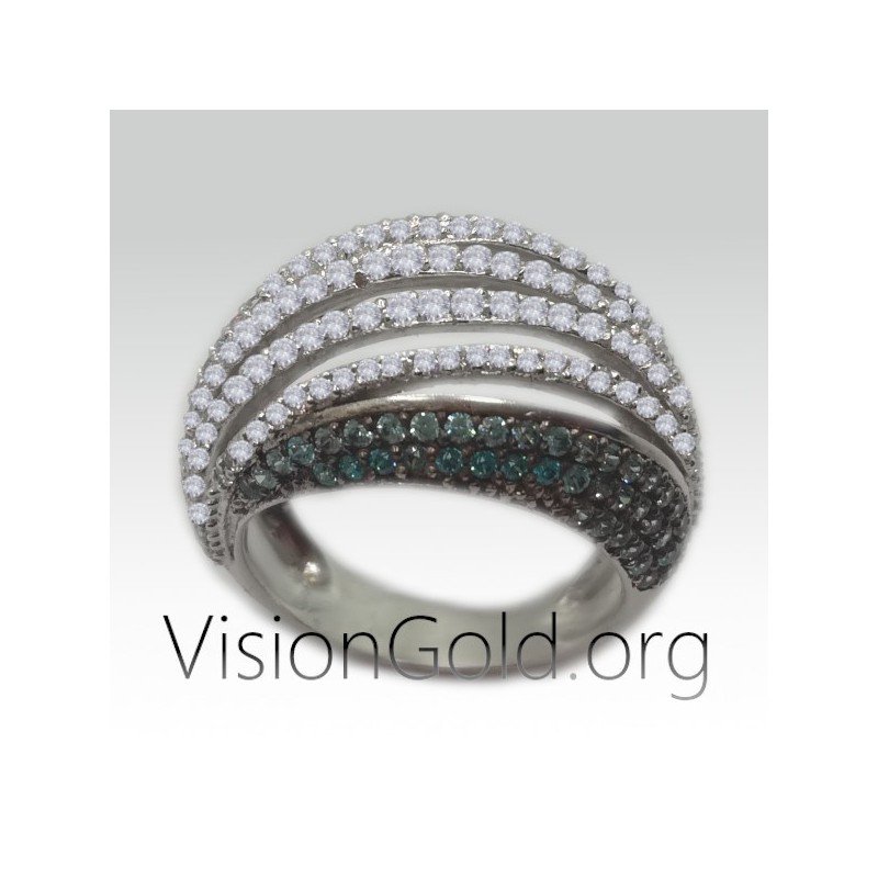 Women Silver Ring|Women'S Silver Rings Uk|Women'S Sterling Silver Rings 0020