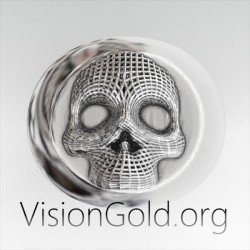 Ανδρικο Δαχτυλιδι Νεκροκεφαλη | Ανδρικο Κοσμημα Νεκροκεφαλη