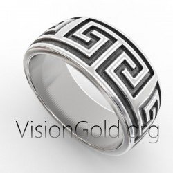 Ανδρικο δαχτυλιδι Μαιανδρος | Μαιανδρος Ελληνικο Κοσμημα