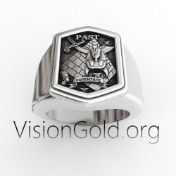 Εντυπωσιακο Ιδιαιτερο Αιγυπτιακης Τεχνοτροπιας Ανδρικο