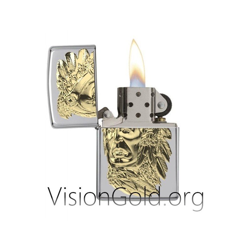 Encendedor tipo indio Zippo Chief | Encendedores Zippo Tesalónica 0002