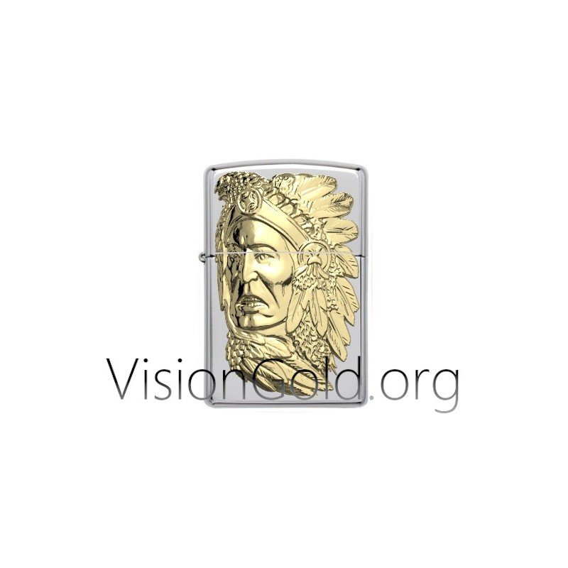 Encendedor tipo indio Zippo Chief | Encendedores Zippo Tesalónica 0002