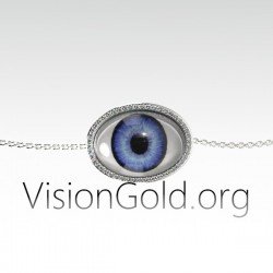 Γυναικειο Βραχιολι Ματι Μεγαλο Με  Διαμαντια Μπριγιαν 0195