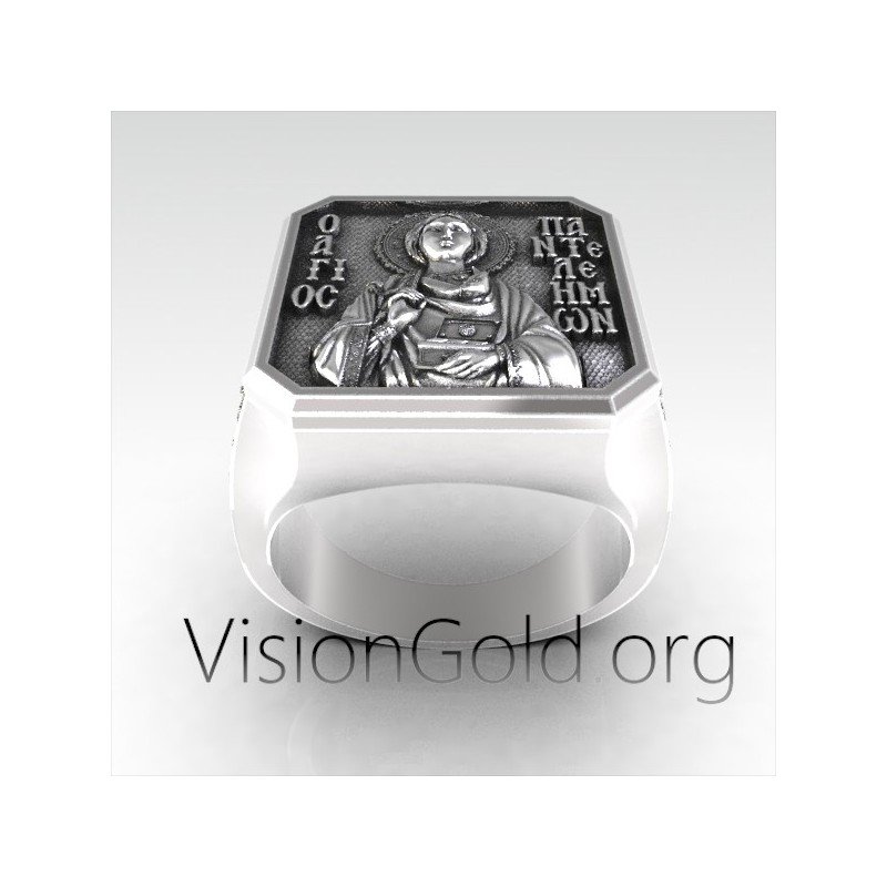 Christopher Signet Ring St Christopher Ring Argos Mens Christian