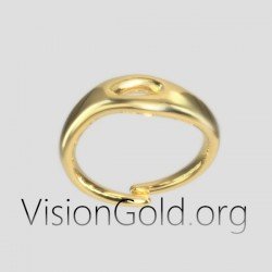 Σεβαλιε Ασημενιο Δαχτυλιδι Βερακι 0841