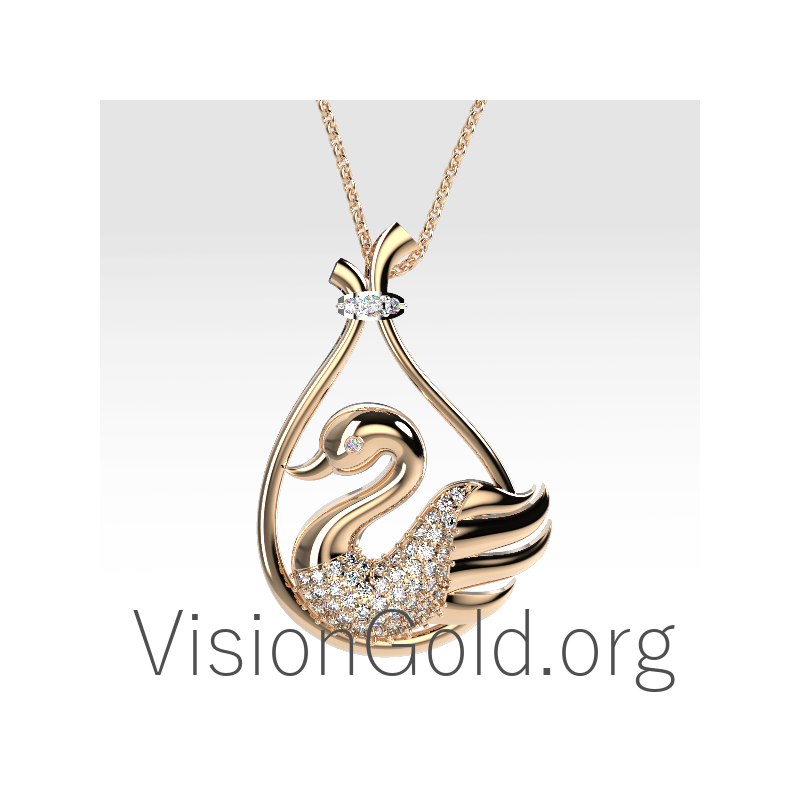 Γυναικειο Κολιε Για Ερωτευμενους | Κολιε Για Ερωτευμενους Κυκνος 0361