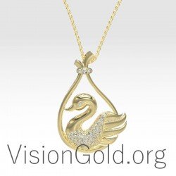 Γυναικειο Κολιε Για Ερωτευμενους | Κολιε Για Ερωτευμενους Κυκνος 0361