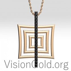 Εντυπωσιακο Και Ιδιαιτερο Γυναικειο Κολιε Γεωμετρικα Σχεδια Με Πετρες 0378