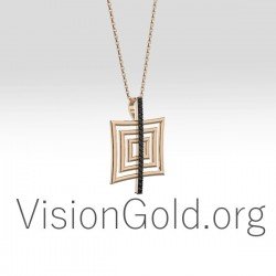 Εντυπωσιακο Και Ιδιαιτερο Γυναικειο Κολιε Γεωμετρικα Σχεδια Με Πετρες 0378