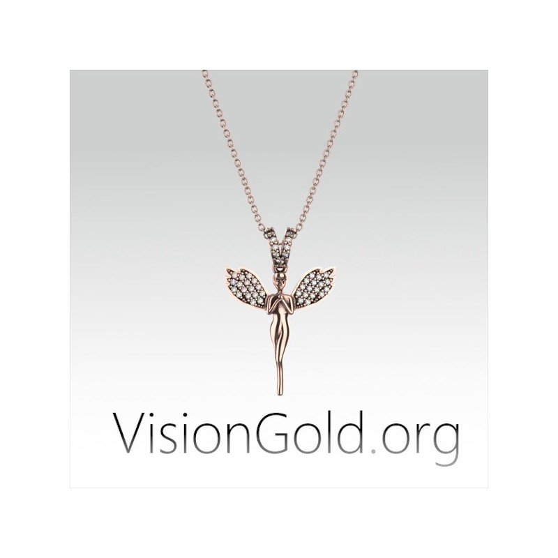 VisionGold.org® silbernes Wasserhalsband|Silbernes