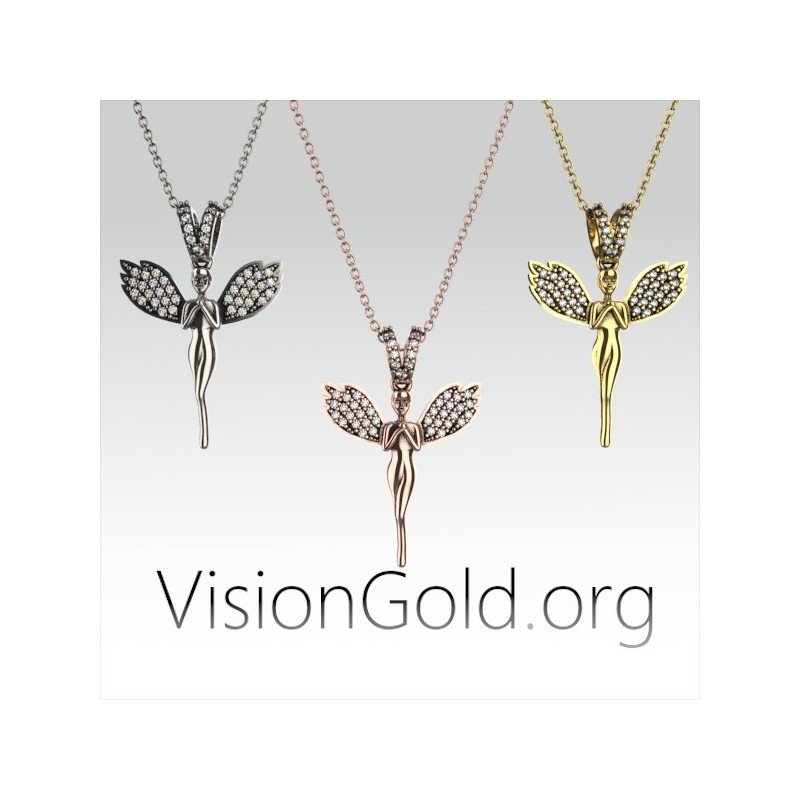 VisionGold.org® silbernes Wasserhalsband|Silbernes