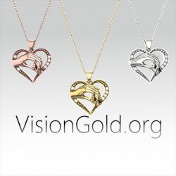 Visiongold.Org® Κολιε Καρδια Για Μαμα | Δωρα Για Μαμα 0629