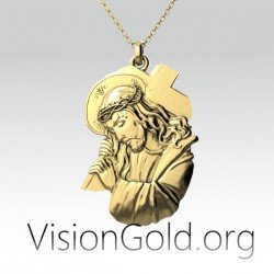 Ασημενιο Χριστιανικο Κοσμημα Με Τον Ιησου |ορθόδοξα χριστιανικά κοσμήματα  0146