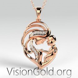 Специальное женское ожерелье для матери и ребенка 0668