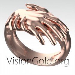 Δαχτυλιδι Χερια | Δαχτυλιδι Αγκαλια Χερια | Δαχτυλιδι Αγκαλια 0708