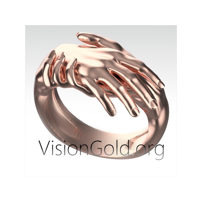 Δαχτυλιδι Χερια | Δαχτυλιδι Αγκαλια Χερια | Δαχτυλιδι Αγκαλια 0708