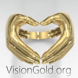 Δαχτυλιδι Χερια Που Σχηματιζουν Καρδια | Δαχτυλιδι Χερια |