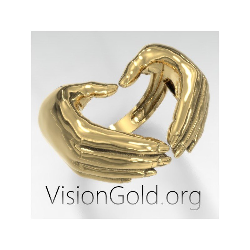 Δαχτυλιδι Χερια Που Σχηματιζουν Καρδια | Δαχτυλιδι Χερια |