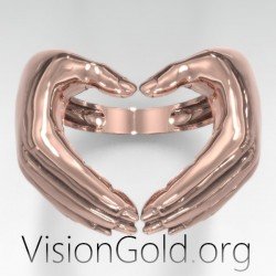 Δαχτυλιδι Χερια Που Σχηματιζουν Καρδια | Δαχτυλιδι Χερια |