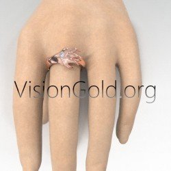 Ring Arme | Ringe Hände | Ring Geschenk für Verliebte 0978