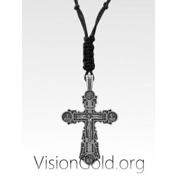 Ορθοδοξο Ροζαριο Κολιε Σταυρος- Κολιε Ροζαριο 0019R