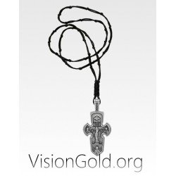Nuevo elegante rosario ortodoxo cruz estilo ruso 0022R