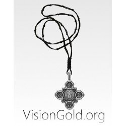 Rosario cristiano ortodoxo especial para hombres - Collar de rosario para hombres 0024R