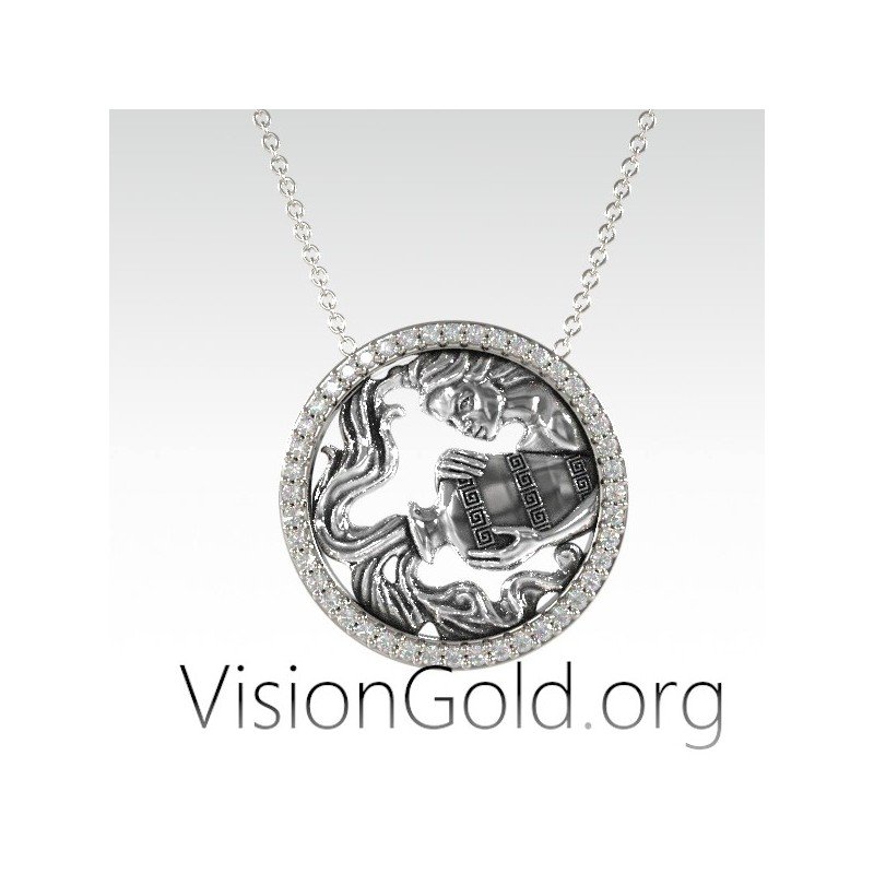 Ζωδιο Κολιε Υδροχοος 0719