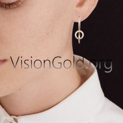 Φθηνα Μοντερνα Σκουλαρικια Κρικοι Σε Ασημι 925 Η Χρυσο 9Κ 0174