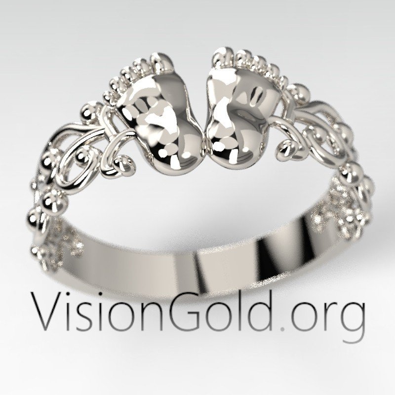 Сладкое и романтичное кольцо для новоиспеченных мам Детские тапочки 0823