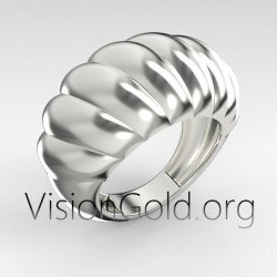 Δαχτυλιδια σεβαλιε οικονομικα | Χρυσό δαχτυλίδι σεβαλιέ 0819