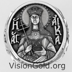 Δαχτυλίδι Της Αγίας Αικατερίνης-Visiongold® Δαχτυλίδια Με