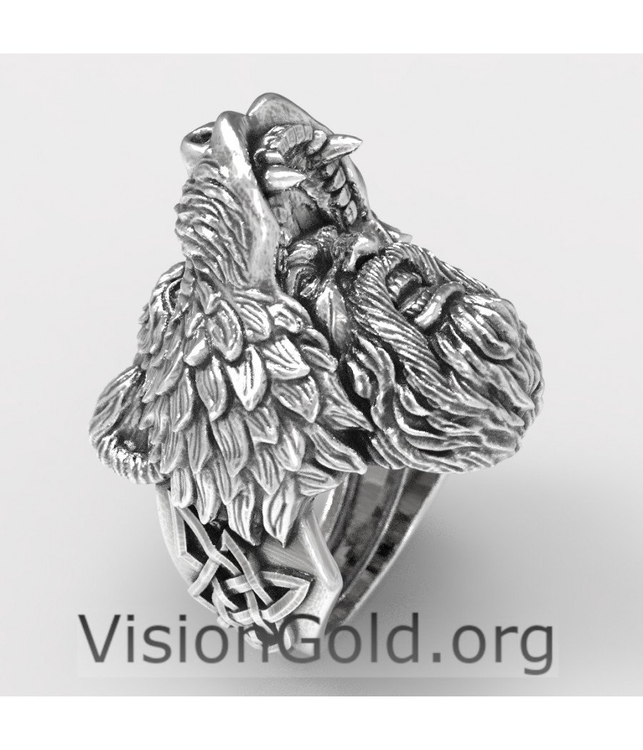 Silber Handmade Ring Hercules 0269