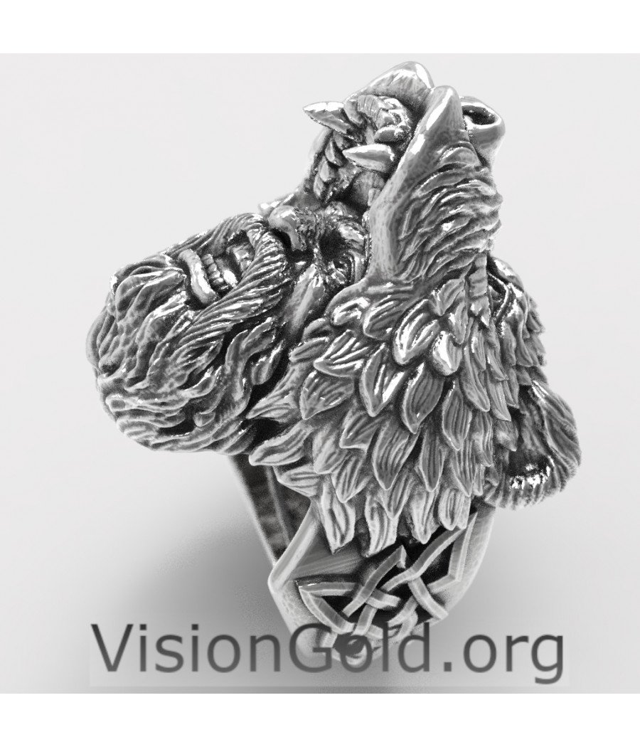 Silber Handmade Ring Hercules 0269